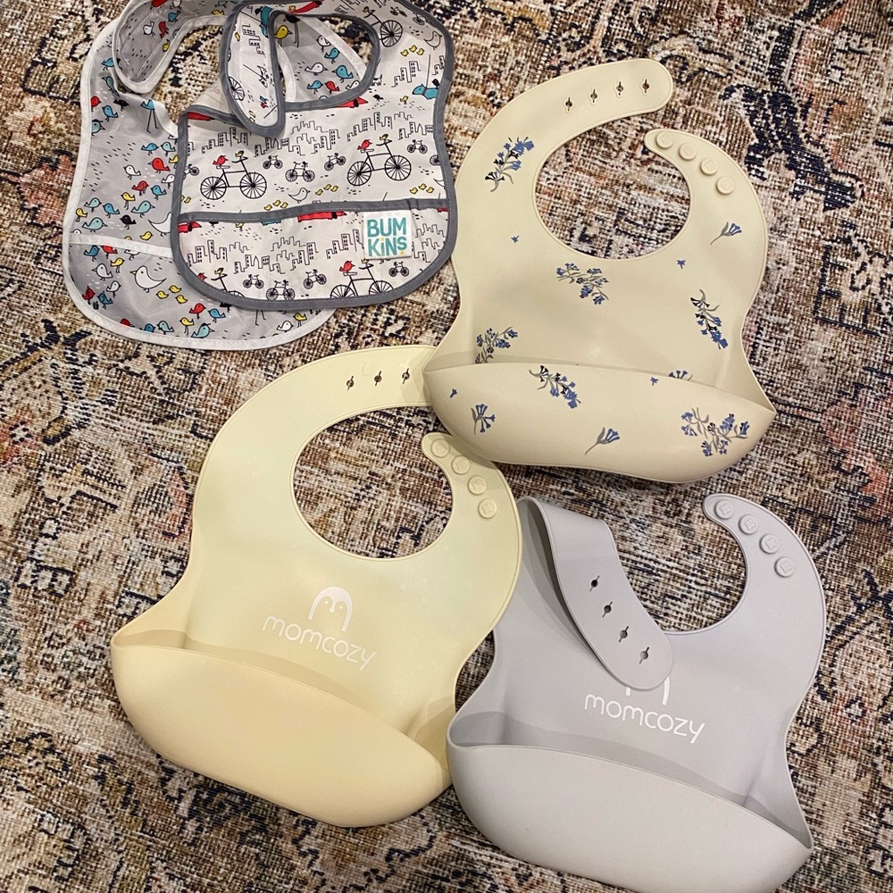 Momcozy, Mushie and Bumkins Baby Bibs